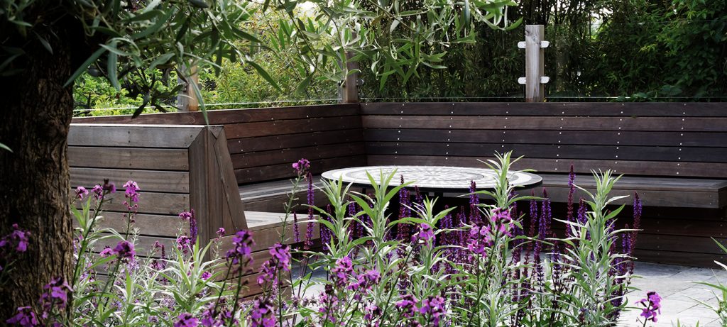 Brighton bespoke garden seating